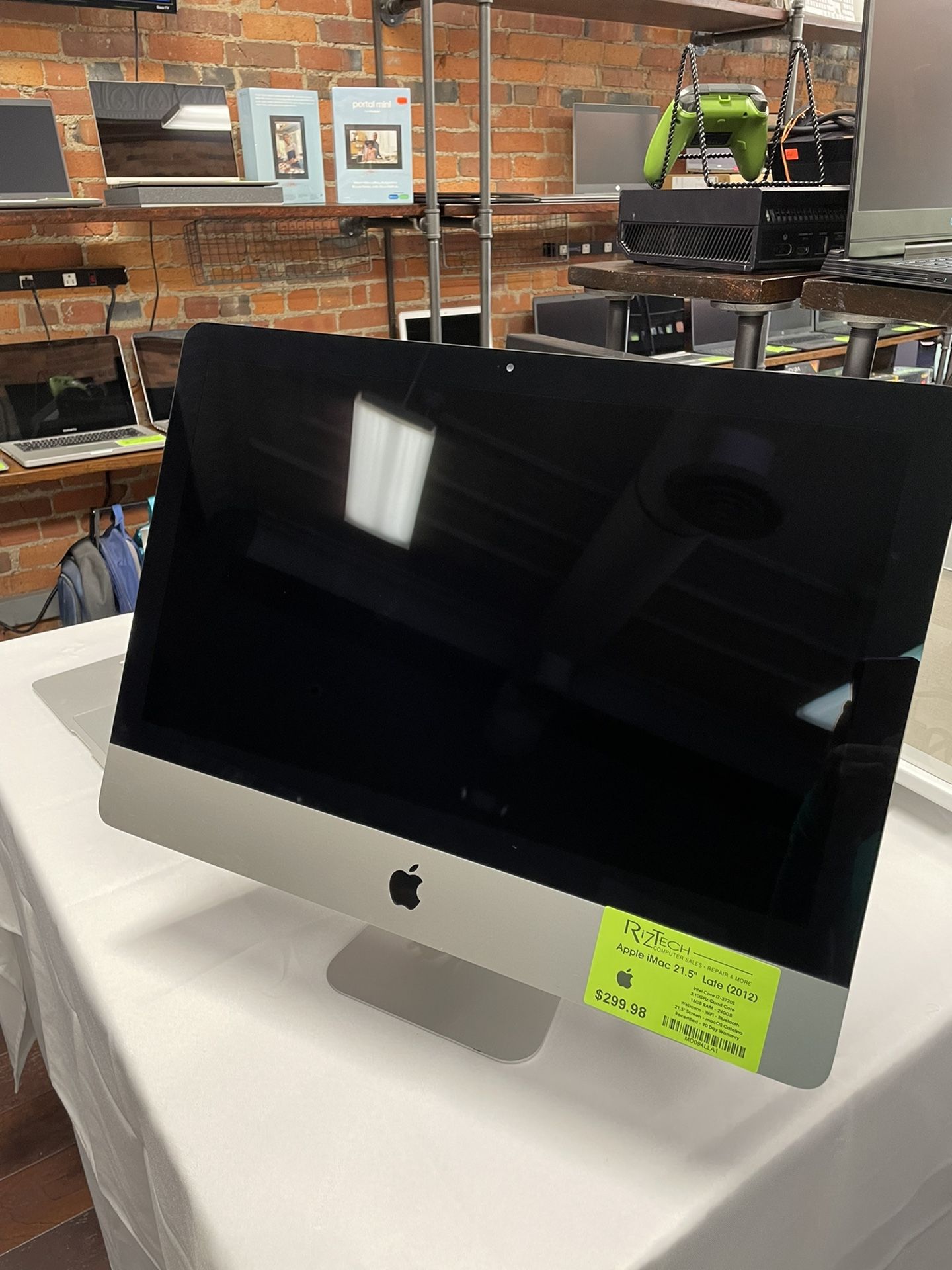2012 Apple iMac i7 3.10GHz Quad Core 16GB RAM 240GB SSD 21.5” Screen