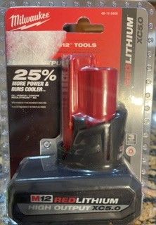 Brand New Milwaukee M18 2.0Ah Batteries – 2 Pack