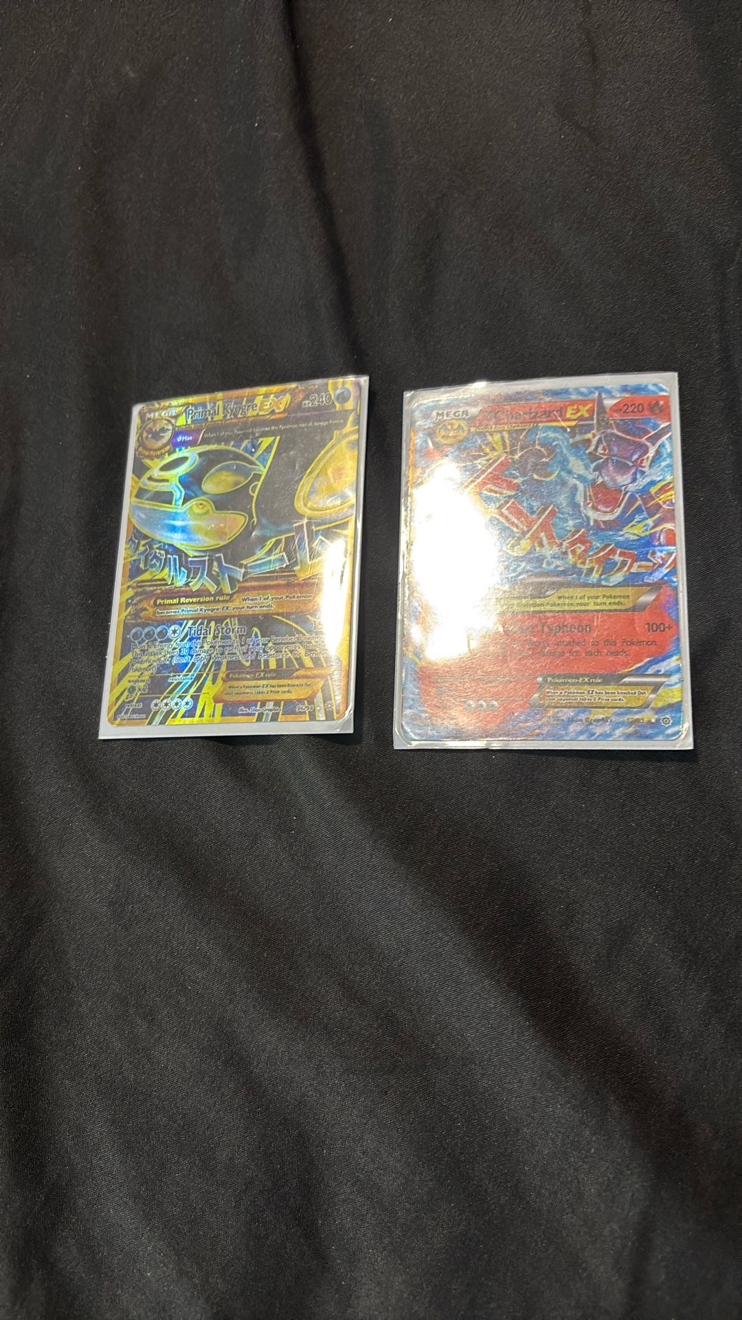 Primal Kyogre EX And Mega Charzard EX
