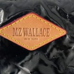 MZ Wallace Women Black Clutch Wristlet