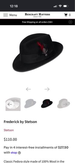 Frederick Stetson Hat