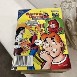 Stack of Archie Comic books