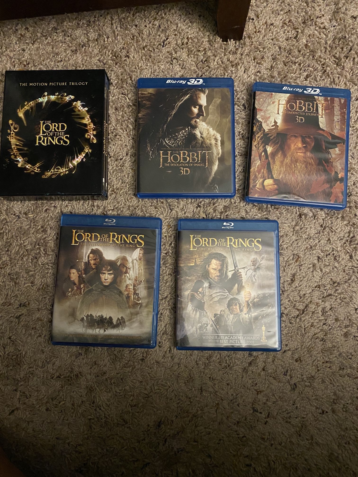 LOTR Blu-Ray Movies