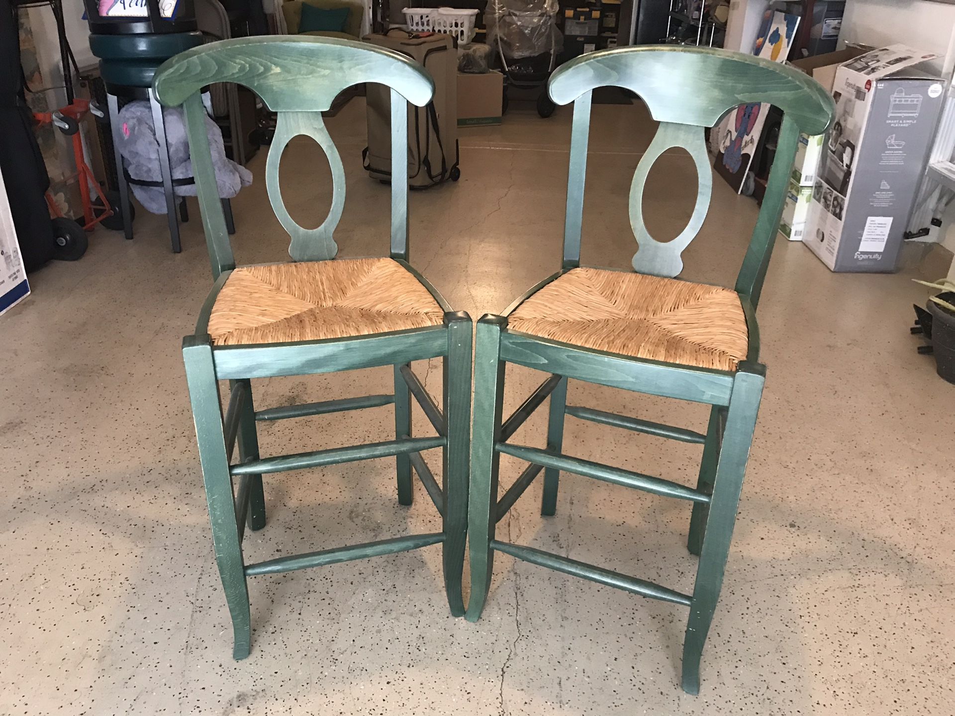Pottery Barn Napoleon barstools