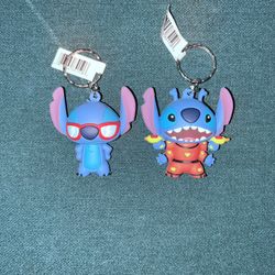Disney Lilo And Stitch Keychain Toys