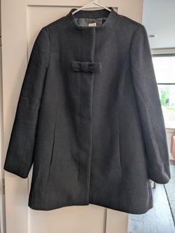 Women's Size 8 J Crew Factory Wool Coat