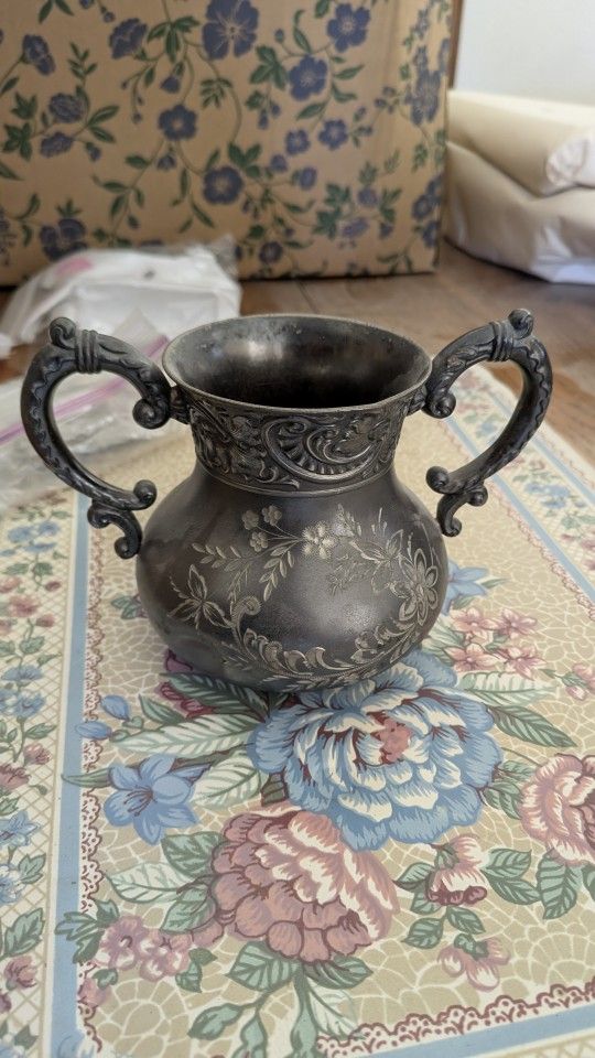 Vintage Silver Co Quadruplate Creamer late 19th Century
