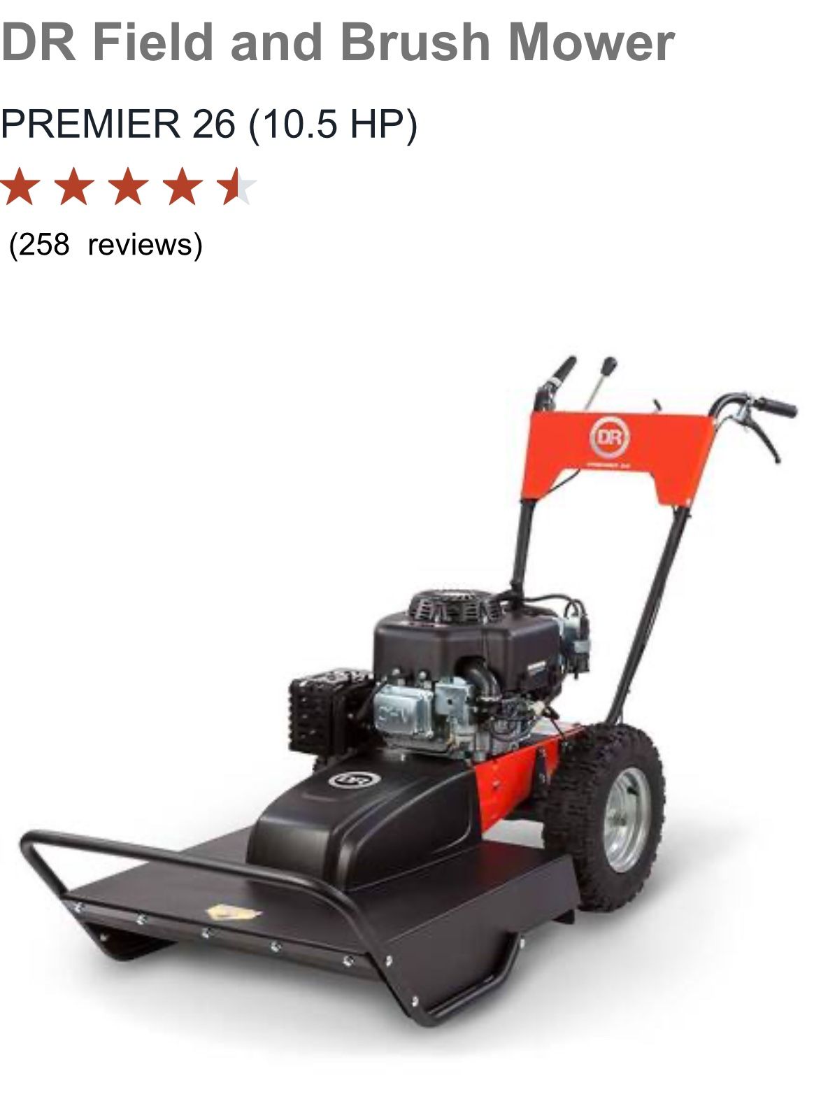DR Field and Brush Mower (Reconditioned)