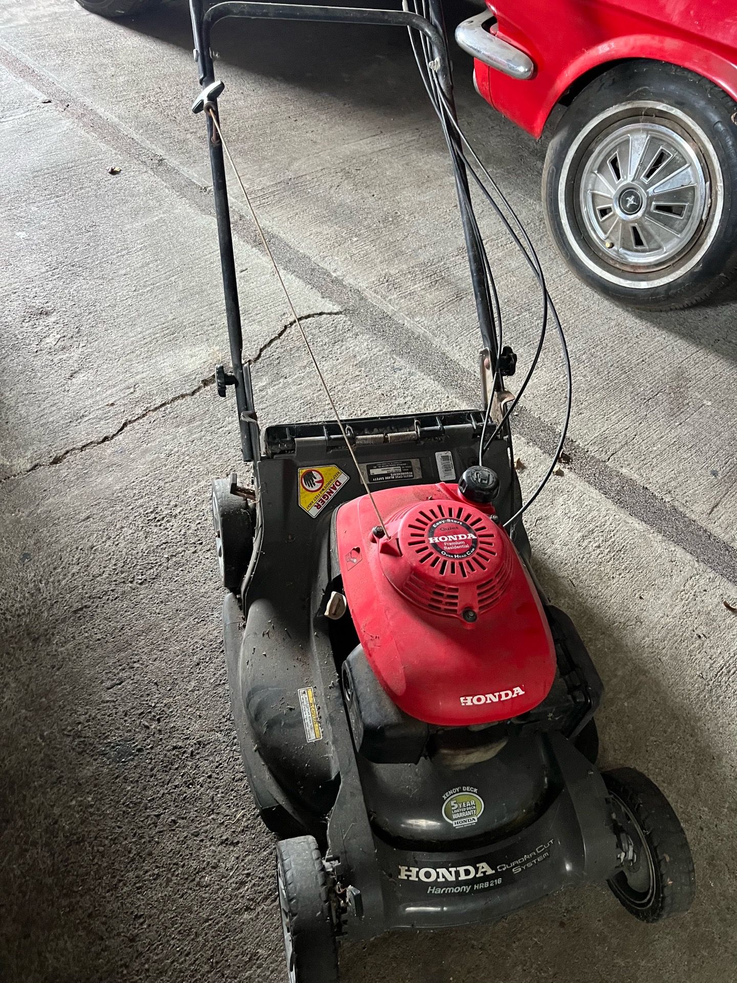 Lawn mower used honda