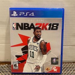 NBA 2k18 PS4 great condition 