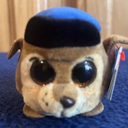 New Ty Teeny Tys Chase Paw Patrol Puppy Plush