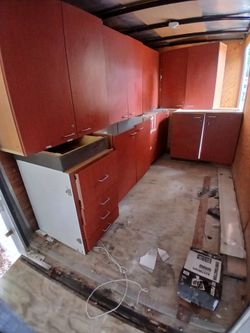 Laminate storage cabinets