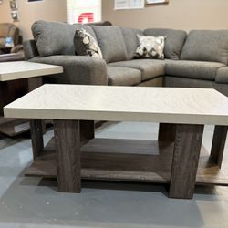 New 3pc Cocktail Table Set 