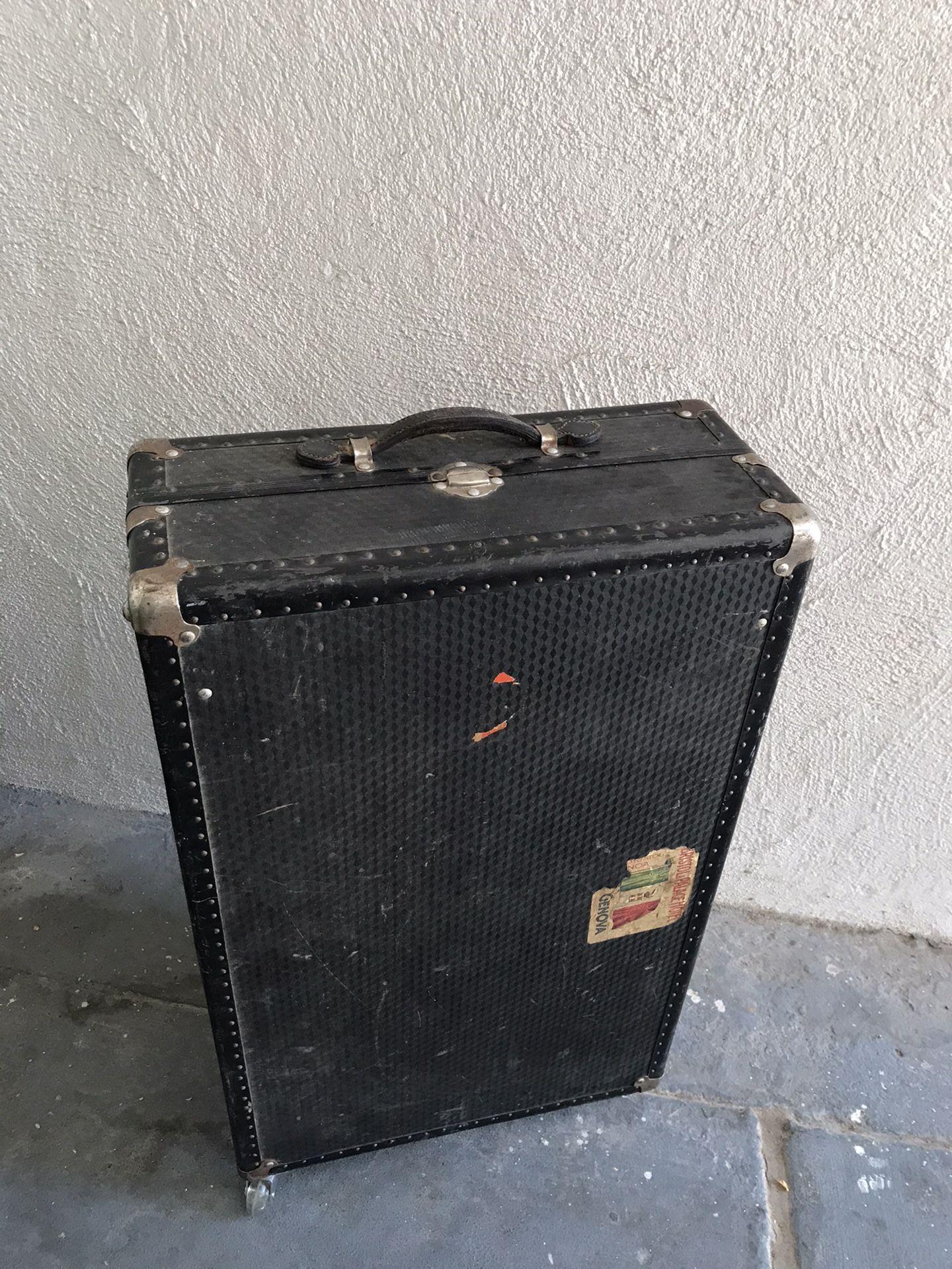 Antique Bassett Luggage