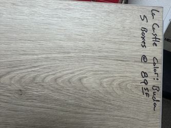 89 sf Taupe LVP flooring SUPER DEAL