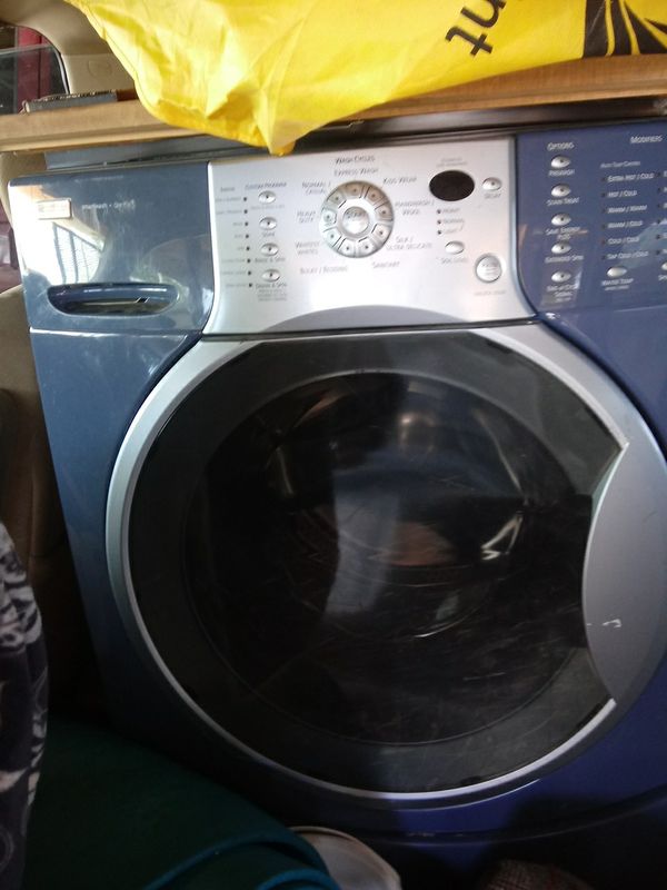 Kenmore smart wash front loading washing machine model number he4t for