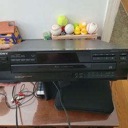 Sony 5-disc CD Player