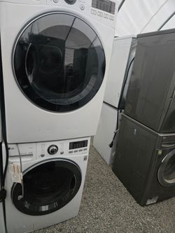 Lg Washer And Dryer Set Electric Lavadora y Secadora 30-day Warranty