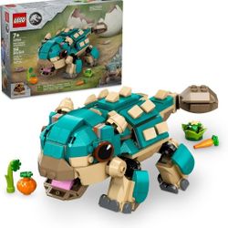 LEGO 76962 Jurassic World Baby Bumpy: Ankylosaurus Dinosaur Toy $20
