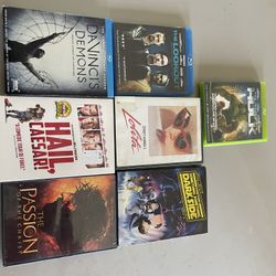 A Few Random DVDs And Blu-rays