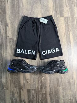 Brand New Balenciaga LED Sneakers With Shorts and Box And Dust Cover men’s size 8, 9, 10, 11, and 12 available. Shorts size small, medium, and large