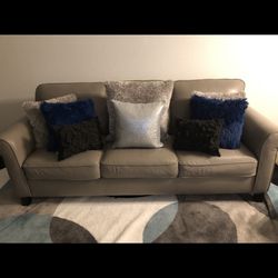 Couch and Chair/Chaise With Ottoman