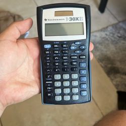 TI 30x IIS Calculator