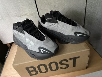 Yeezy Black and Gray Sneakers