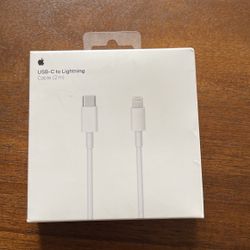 USB-C To Lightning 