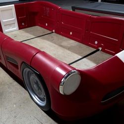 STEP2 Retro RaceCar Bed (Twin Or Toddler)