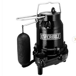 Everbilt 1/2 Cast Iron Sump Pump