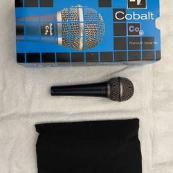Electro-Voice Co9 Cobalt Dynamic Handheld Vocal Microphone + 20' XLR Cable