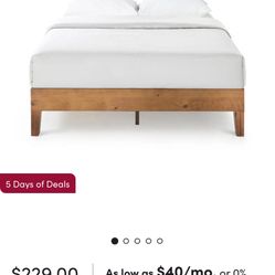 Full/Double Bed Frame, Brand New