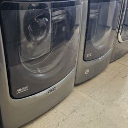 Washer And Dryer Electric Ultra Capacity Work Great Have Warranty Available 