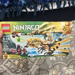 RARE Sealed Lego Ninjago 70503 Golden Dragon Set