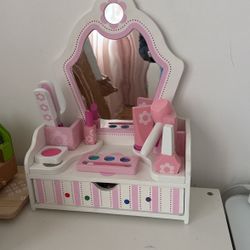 Melissa & Doug Wooden Beauty Salon Play Set $20