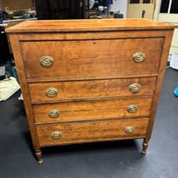 Cherry Chest Of Drawers Antique Dresser