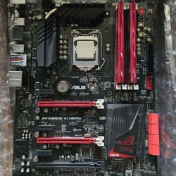 Motherboard, CPU, RAM