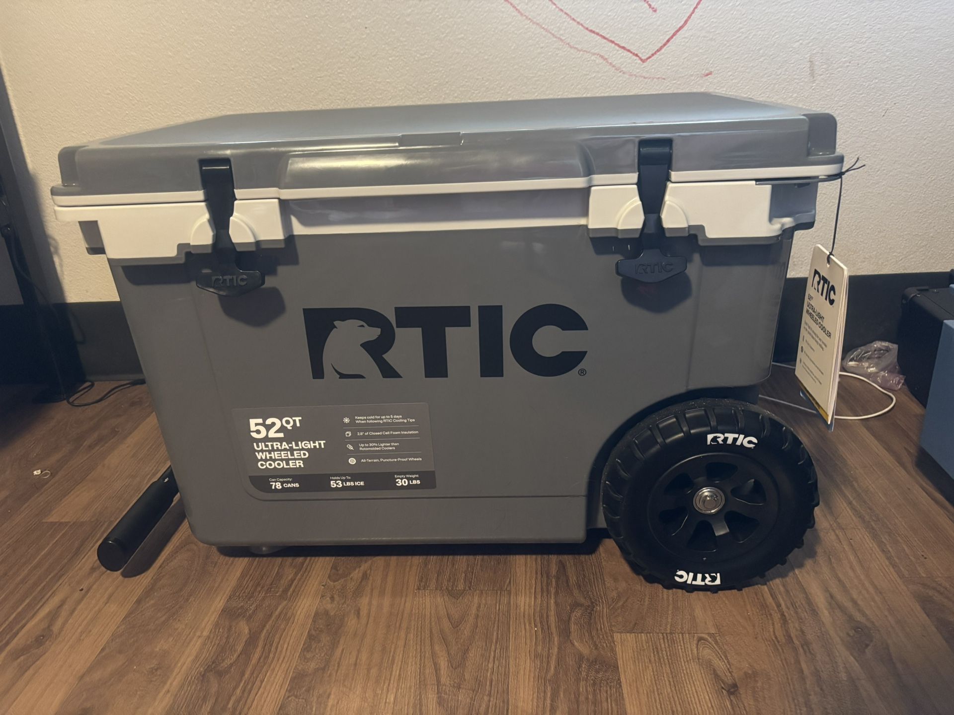 RTIC Cooler Grey 150$
