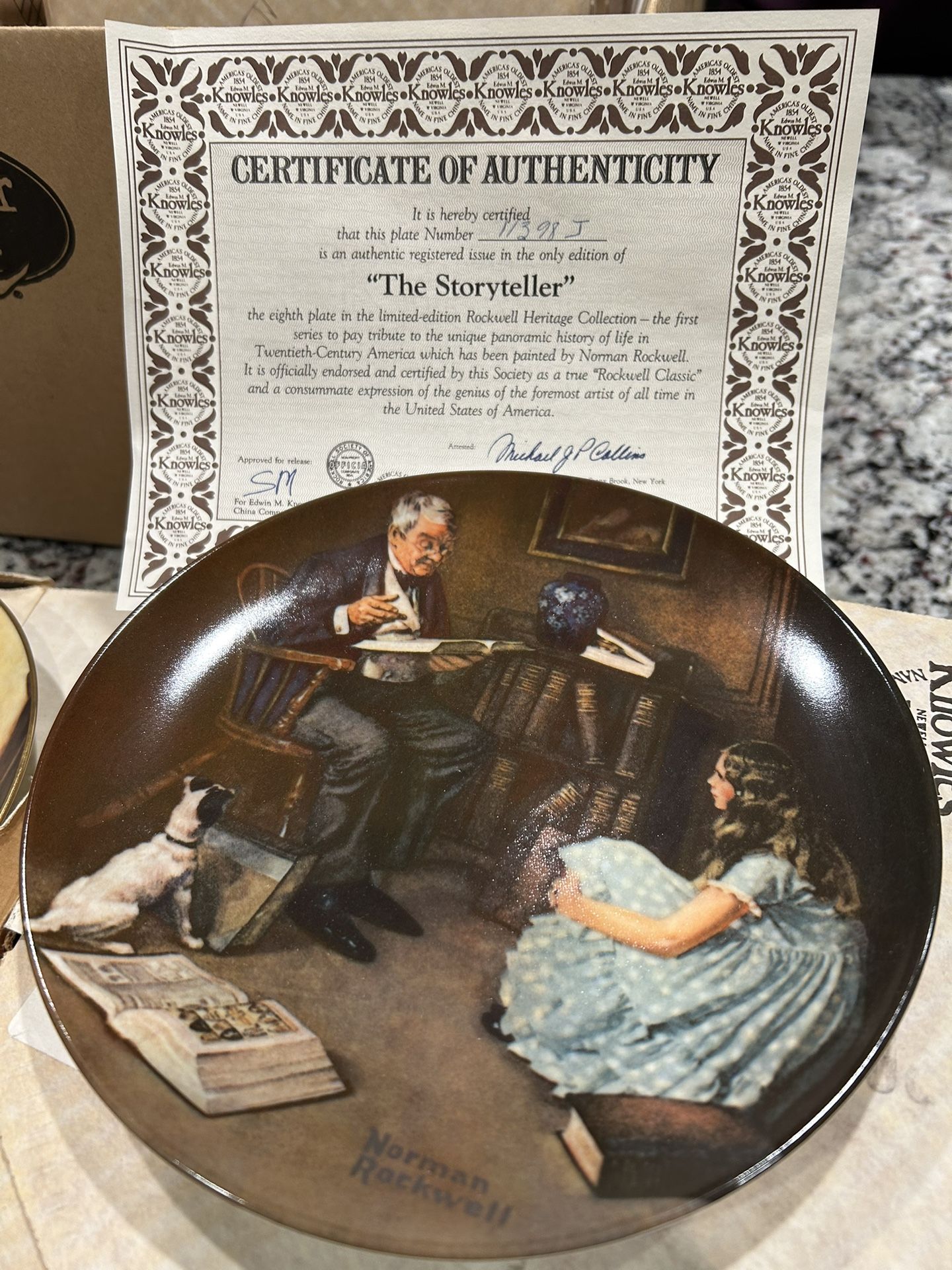 Collectible Norman Rockwell Plates