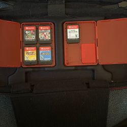 Nintendo Switch Case With Games