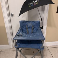 Ciao Baby Portable High Chair With Umbrella 