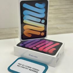 Purple Apple IPad Mini 6 New - Pay $1 DOWN AVAILABLE - NO CREDIT NEEDED