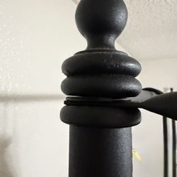 Full Black Bed Frame