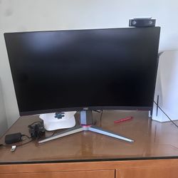 Gaming Monitor, AOC G2 Series 27in Curved 