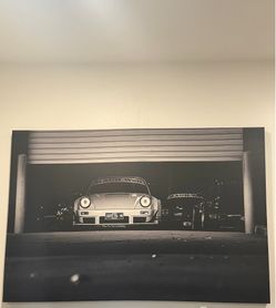 Car canvas art