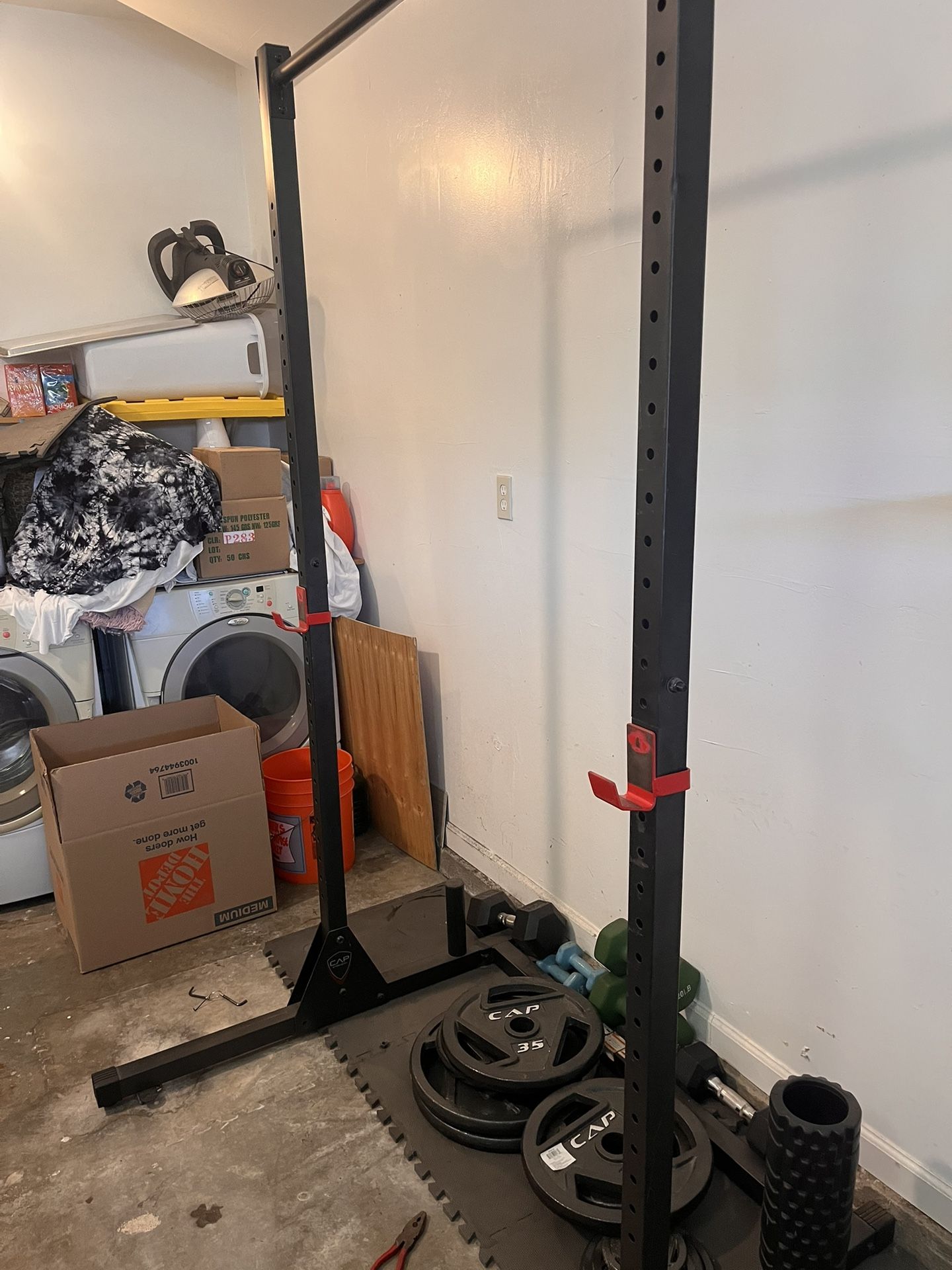 CAP strength barbell rack