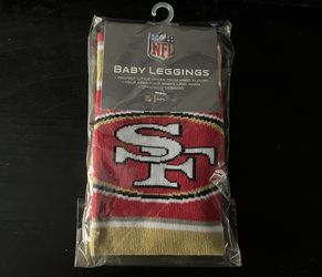Brand New In Package Authentic Official Licensed NFL Baby Fanatic SF 49ers Niners Football 🏈 Baby Leggings! Fans Boys Girls Unisex Leg Warmers Infant