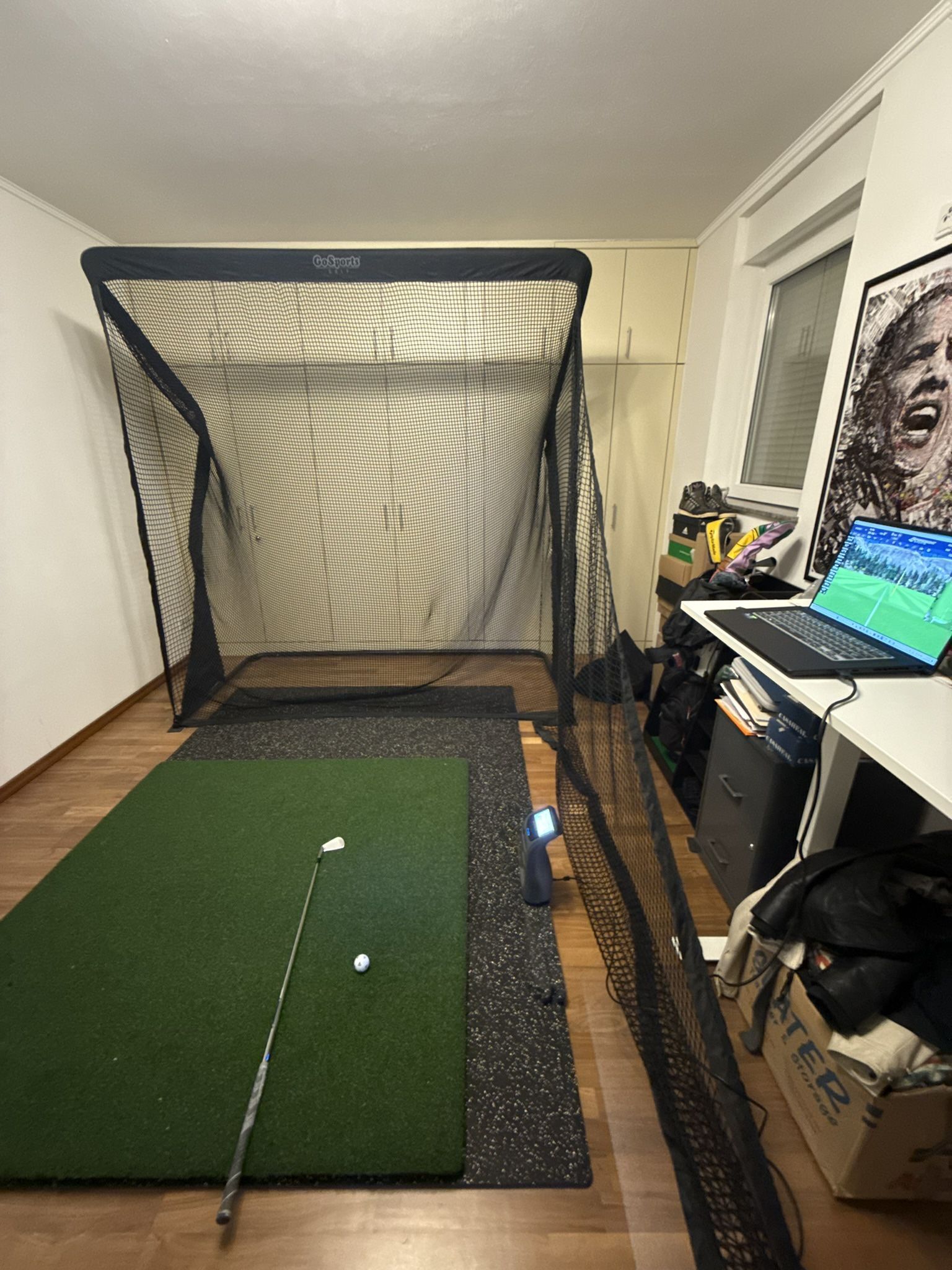 Golf Mat 5x5 GOOD CONDITION