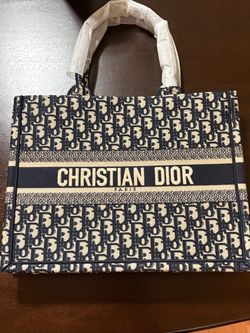 Christian Dior Paris Book Tote Bag